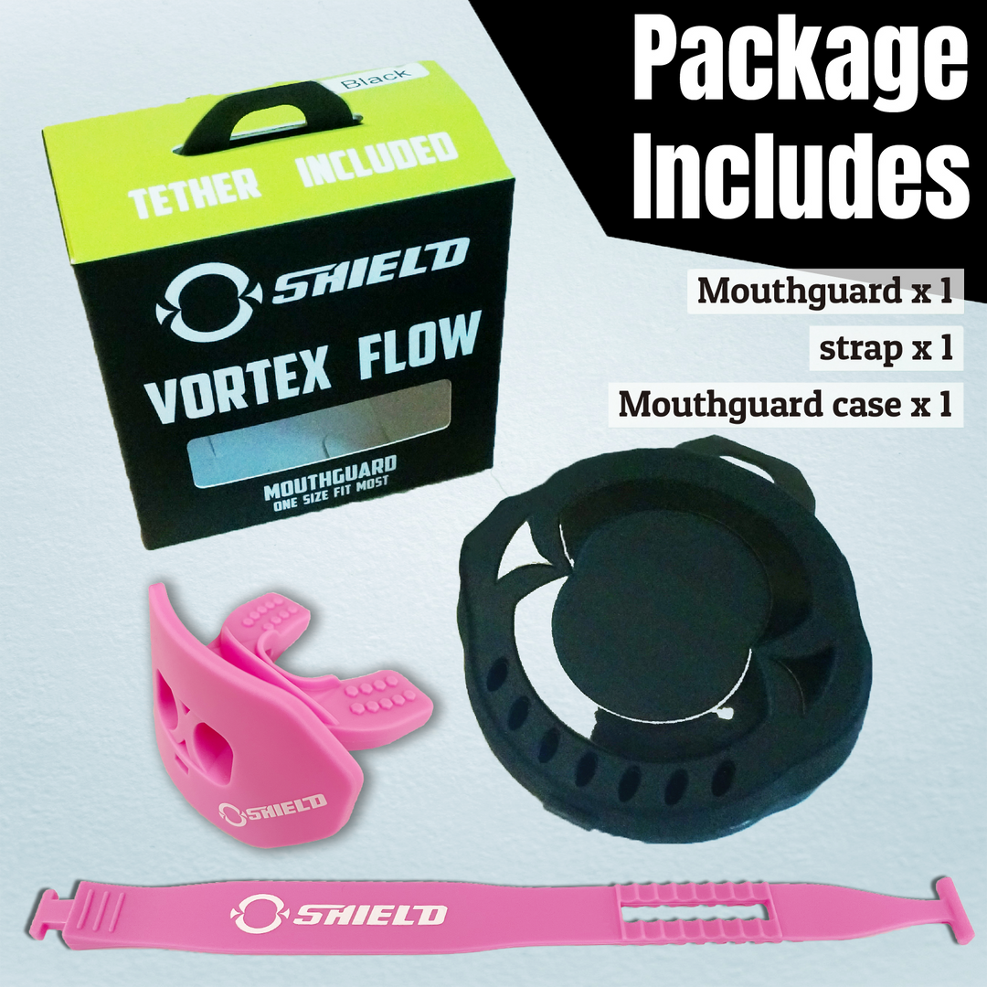 O Shield Core Series Football Mouthguard- Pink