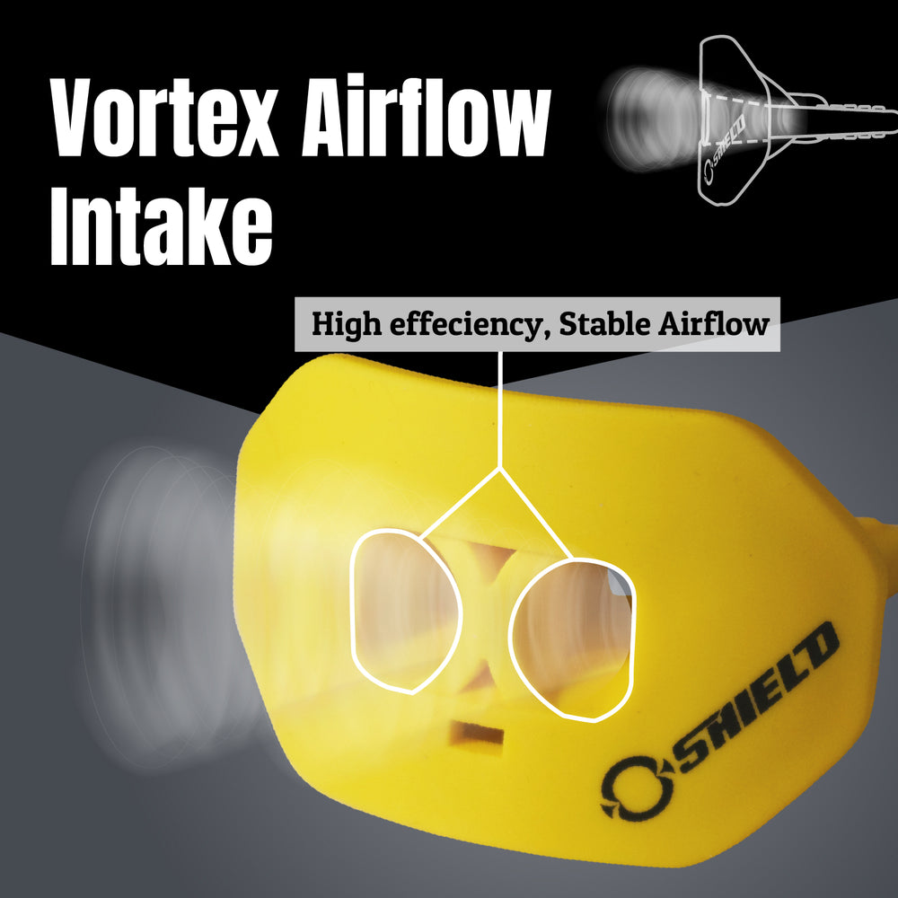 O Shield Core Series Football Mouthguard- Yellow/Gold