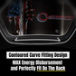 O Shield Seal Power Football Back Plate, Back Plate for Football, Lower Back Pads for Football Players, Rear Protector