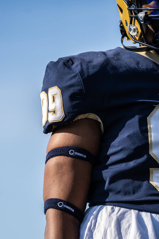 O Shield Arm Bands- White