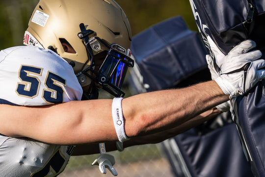 O Shield Arm Bands- White