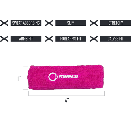 O Shield Arm Bands- Pink
